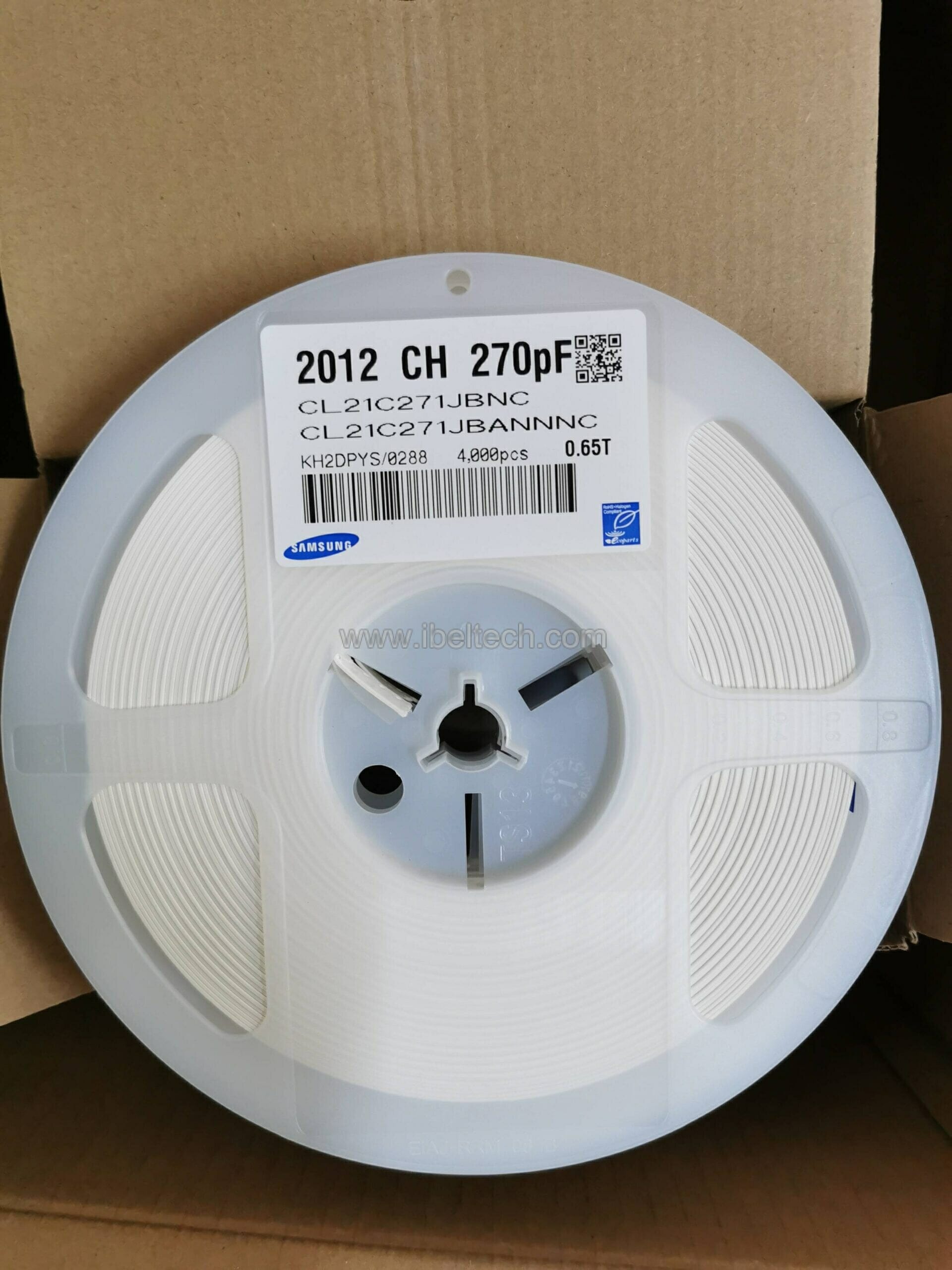 0805 6.2pF 50V NP0 (± 0.25pF) / CL21C6R2CBANNNC